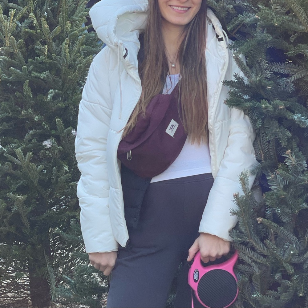 Nike Women's White Puffer Jacket